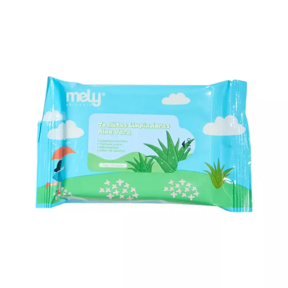 Toallas desmaquillantes Mely aloe vera