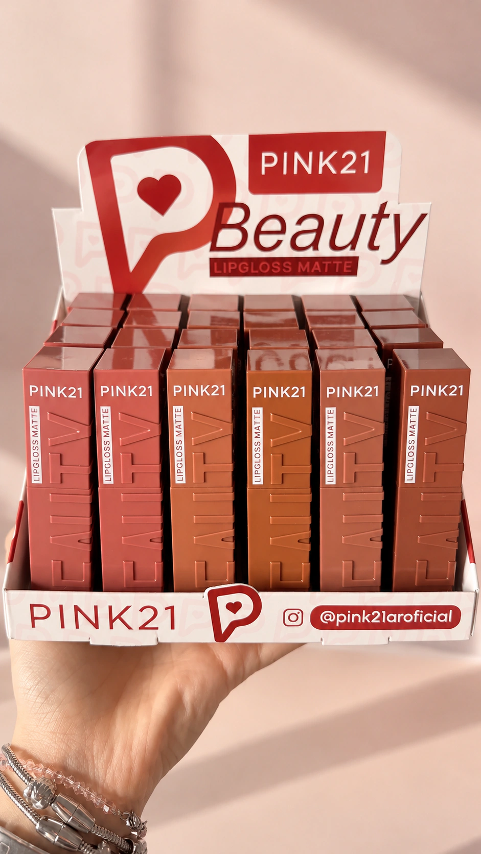 Vista 4 de Labial matte beauty - Pink 21