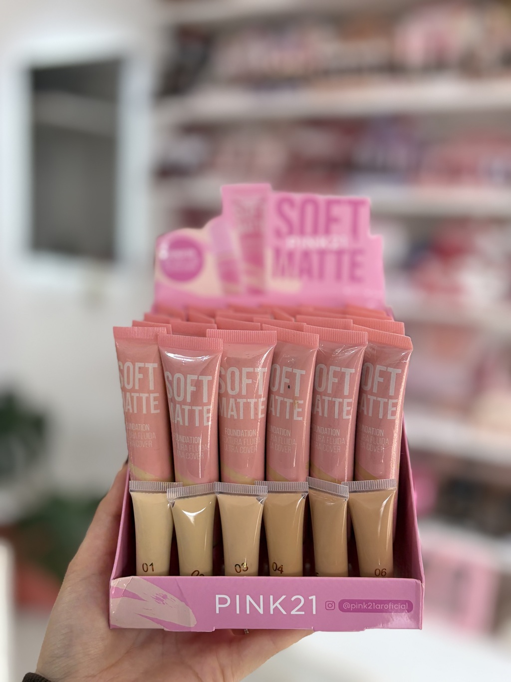 Base Soft matte - Pink 21